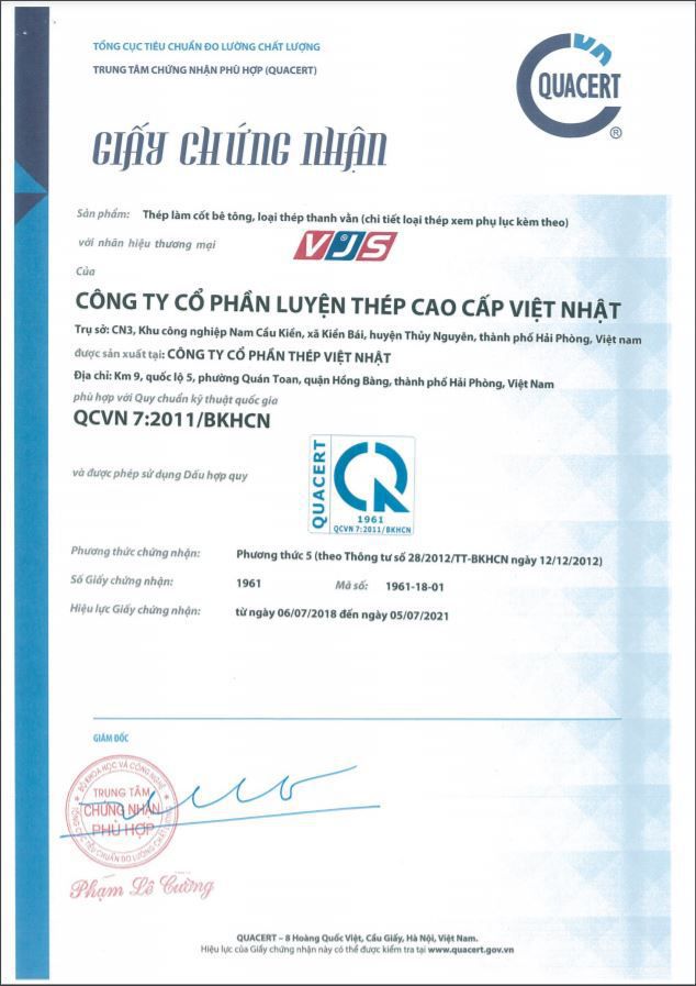 bang gia sat thep xay dung viet nhat tai bac giang moi nhat